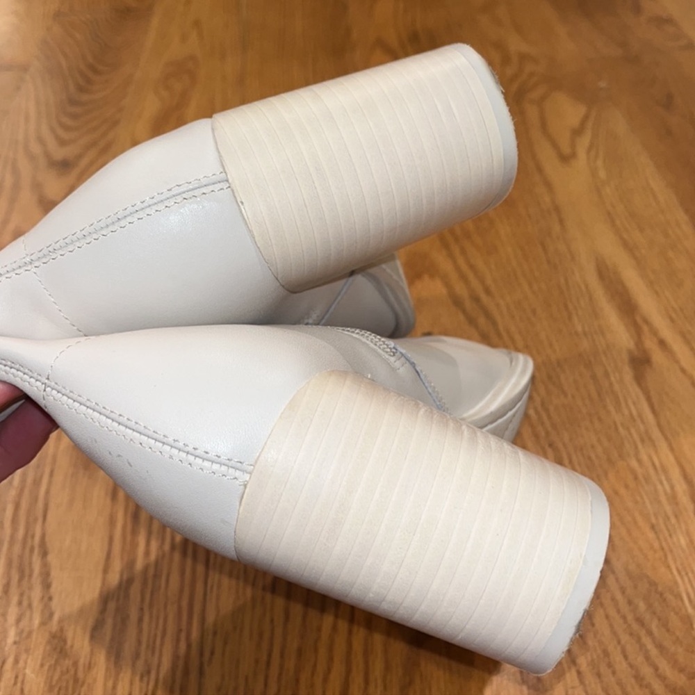 Steve Madden Cate Ankle Boot Bootie In Color Bone - image 4